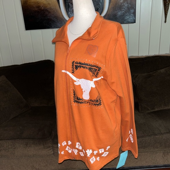 P. Michael • Texas Longhorn • Orange • Collegiate Apparel • Medium • Jacket •New - Picture 8 of 16